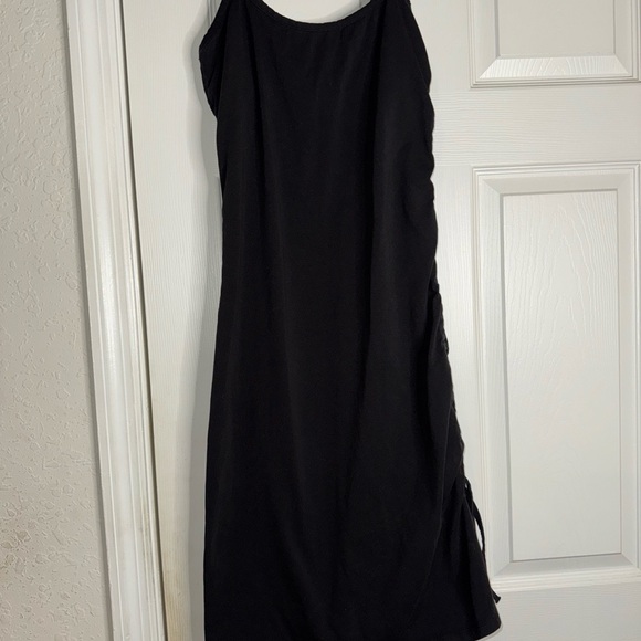Adore Me Black Mini Dress with Chic Design - Picture 1 of 5